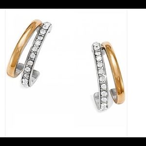 Brighton Neptune's Rings Post Hoop Earrings